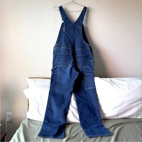 CARHARTT Women’s Denim Overalls Size Small - Picture 2 of 5
